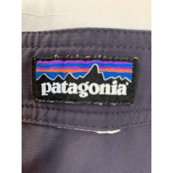 Patagonia Shorts Mens Purple Drawstring Boardshorts Swim Trunks Style - Picture 3 of 6